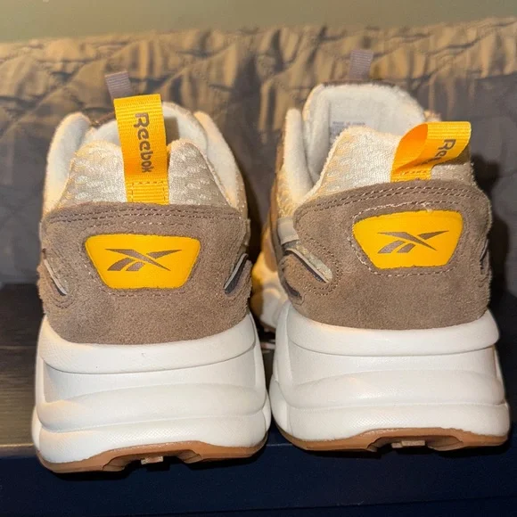 Reebok Athletic Shoes - Brown, Yellow, White - Picture 3 of 5